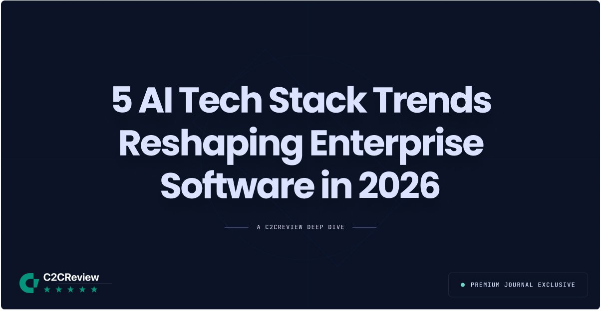 5 AI Tech Stack Trends Reshaping Enterprise Software in 2026